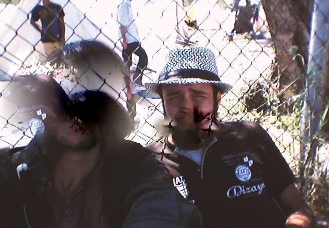 Camp life selfie: Hadikun and me