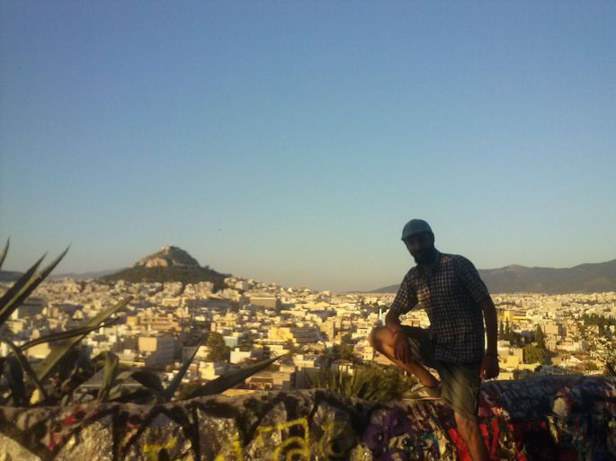 The (natural) beauty and ugliness  (architecture) of Athens. 