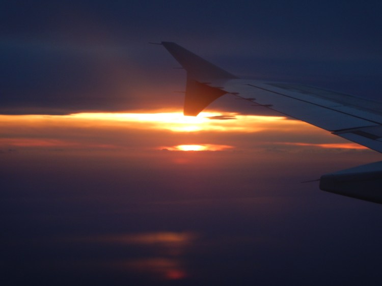 Flying back to Dusseldorf