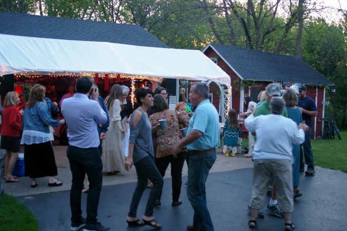 And the band played... Photo credit Ty F. Webster.