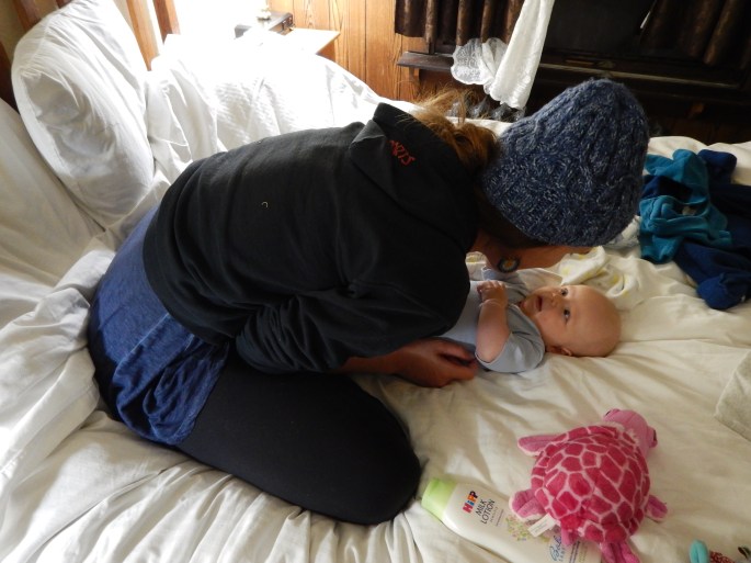 With Imogen on New Year's Eve