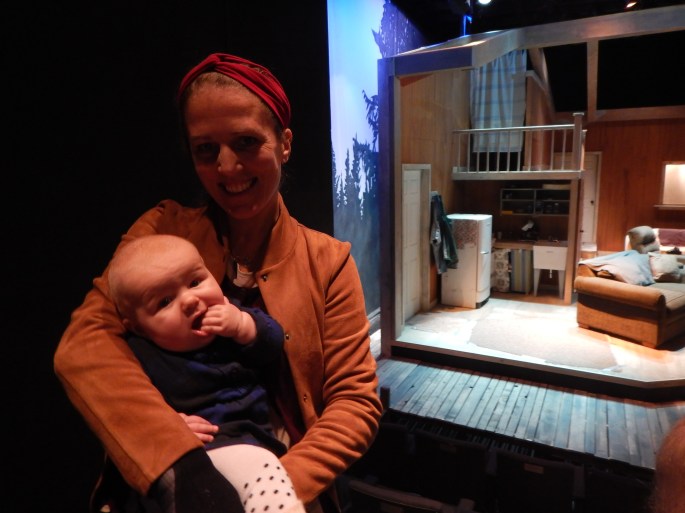 Imogen and me at intermission